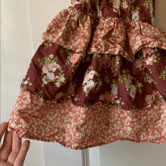 Happy Threads Floral Ruffle toddler Dress - Picture 5 of 5